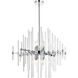Sienna 8 Light 27 inch Chrome Pendant Ceiling Light