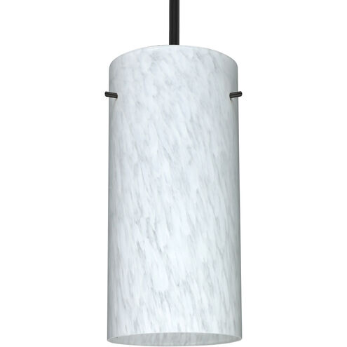 Stilo 12 1 Light Black Stem Pendant Ceiling Light