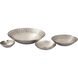 Greek Key 13 X 3.25 inch Bowl in Antique Nickel