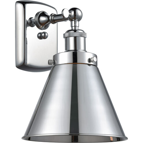 Ballston Appalachian 1 Light 7 inch Polished Chrome Sconce Wall Light, Ballston