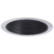 Aaliyah White Recessed in Black / White