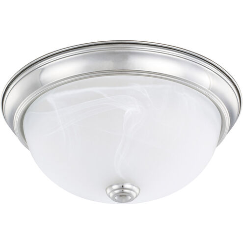 Elijah 2 Light 11 inch Chrome Flush Mount Ceiling Light