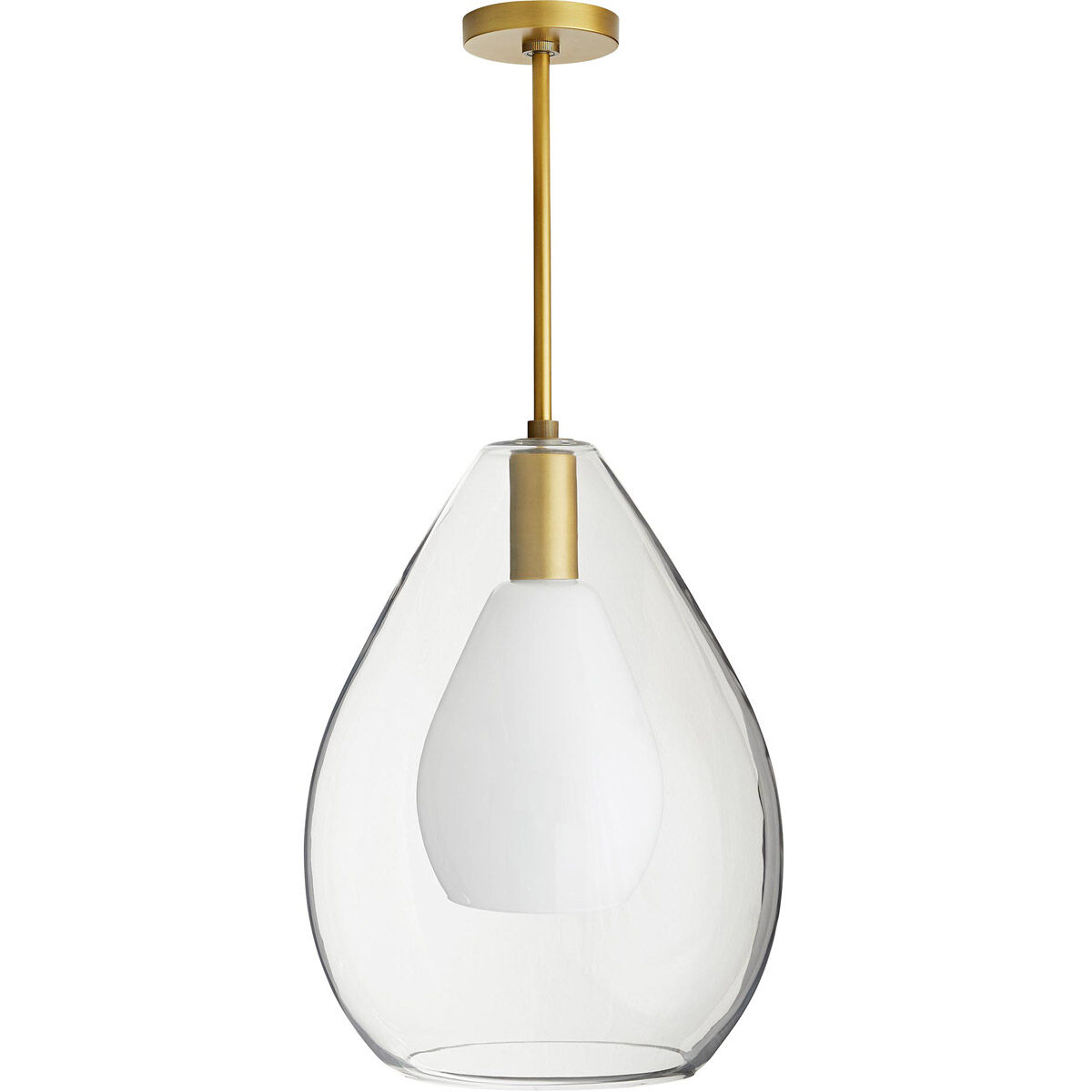 Nala 1 Light 15 inch Antique Brass Pendant Ceiling Light, Essential Lighting