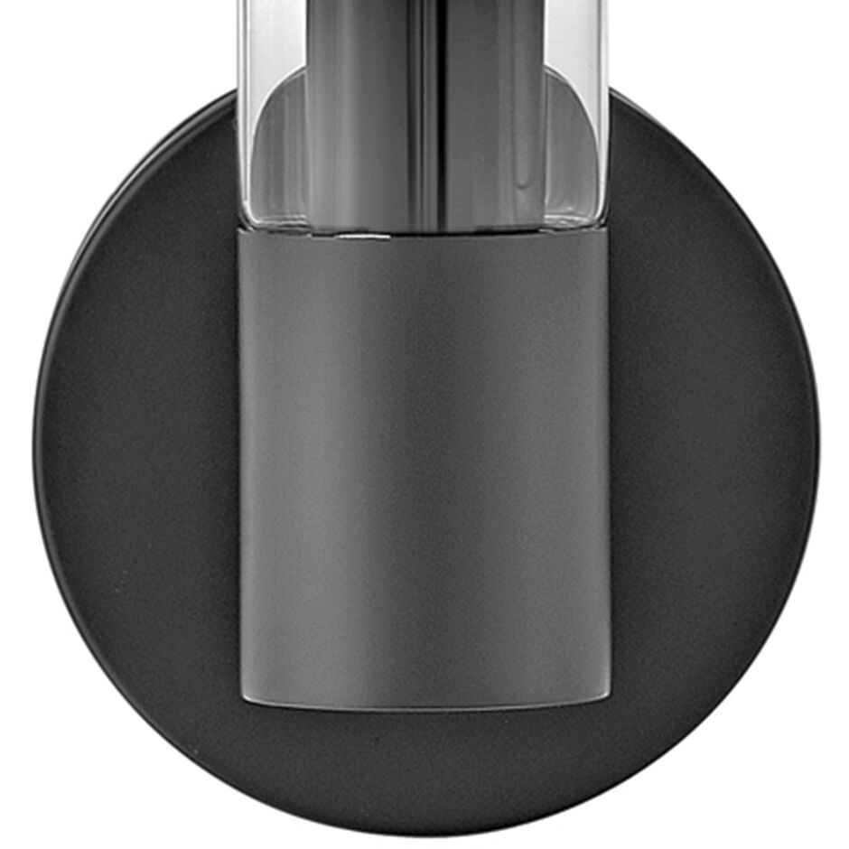 Shea LED 5.25 inch Black Bath Light Wall Light