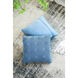 Anita 18 X 6 inch Sky Blue Pillow