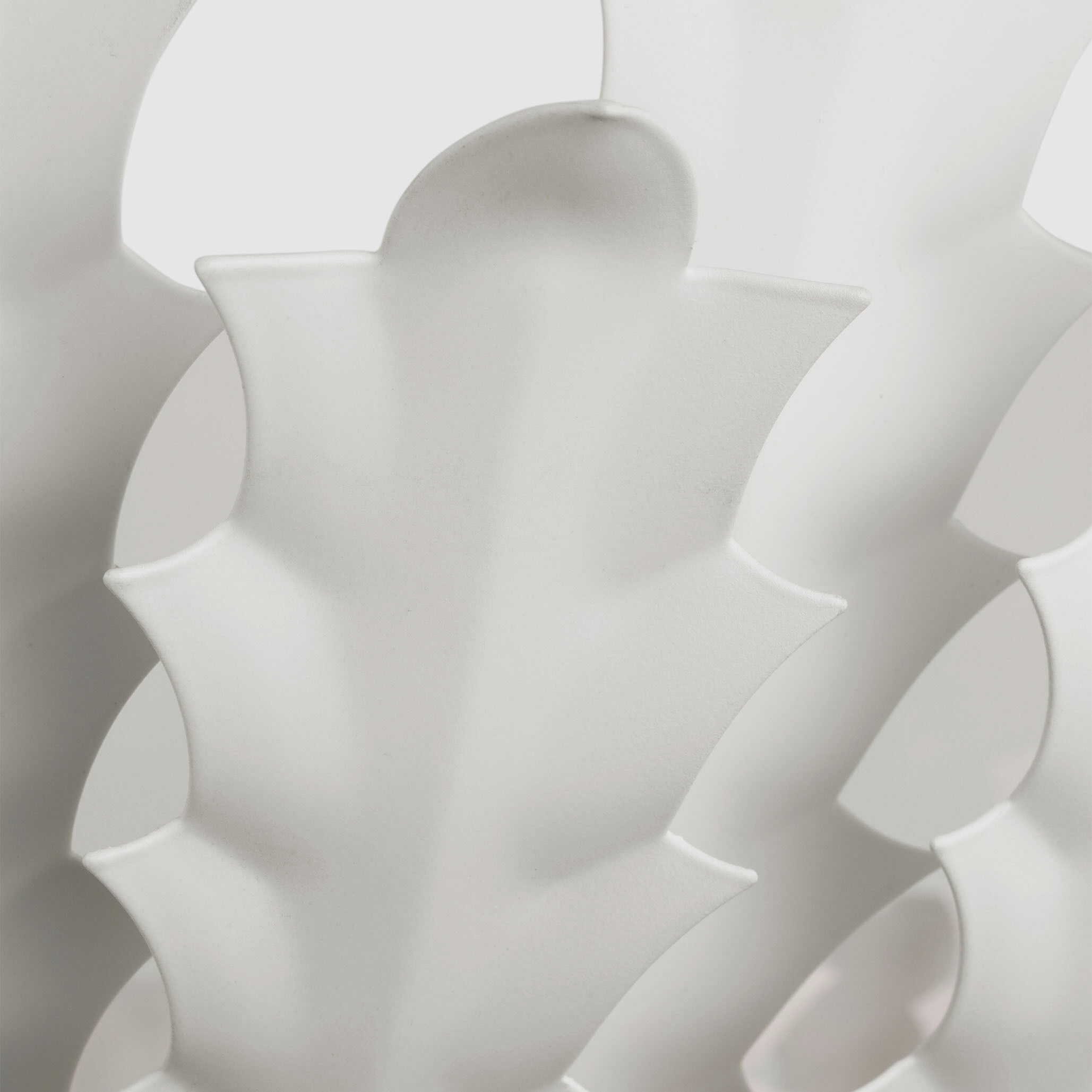 AERIN Hampton 6 Light 40 inch Plaster White Chandelier Ceiling Light, Extra Large