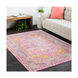 Thora 94 X 36 inch Bright Pink Indoor Runner, Runner