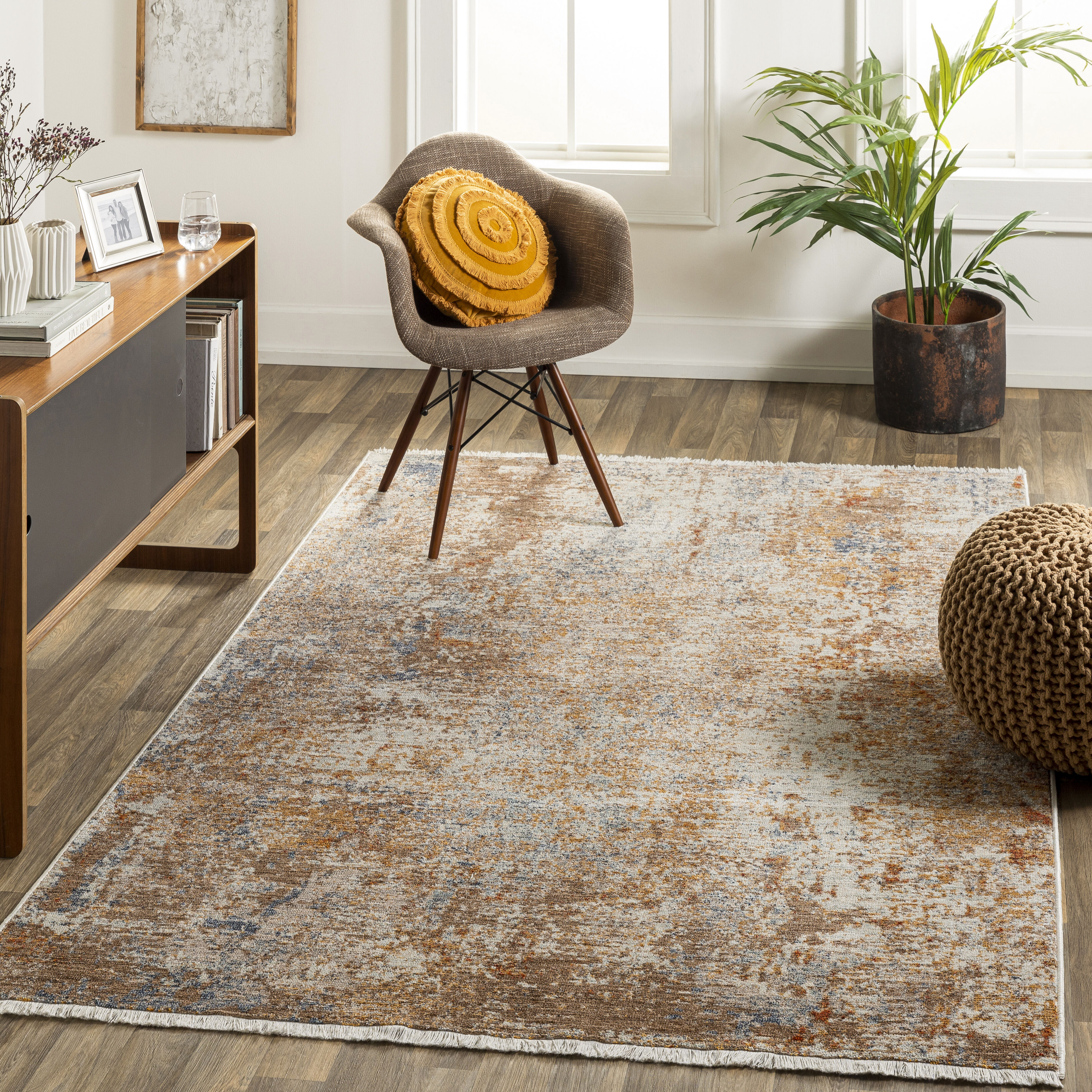 Misterio 92 X 60 inch Sage Rug, Rectangle