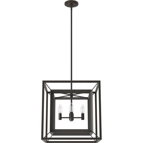 Doherty 4 Light 18 inch Onyx Bengal Chandelier Ceiling Light