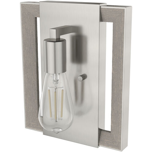Woodburn 1 Light 9 inch Brushed Nickel Wall Sconce Wall Light