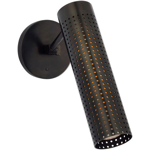 Kelly Wearstler Precision LED 4.5 inch Bronze Articulating Sconce Wall Light
