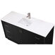 Hayes 60 X 22 X 35 inch Black Vanity Sink Set