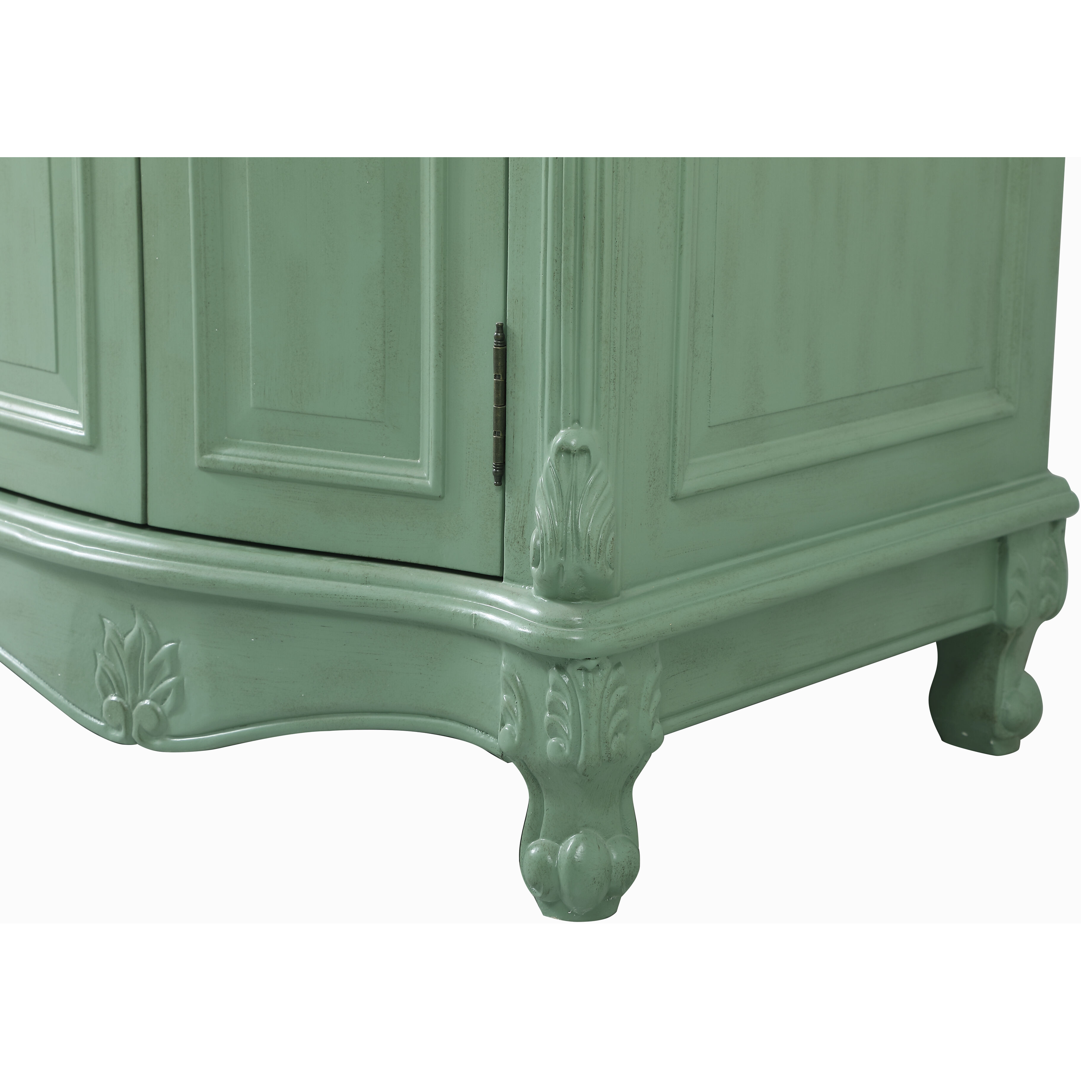 Windsor 60 X 22 X 36 inch Vintage Mint Vanity Sink Set