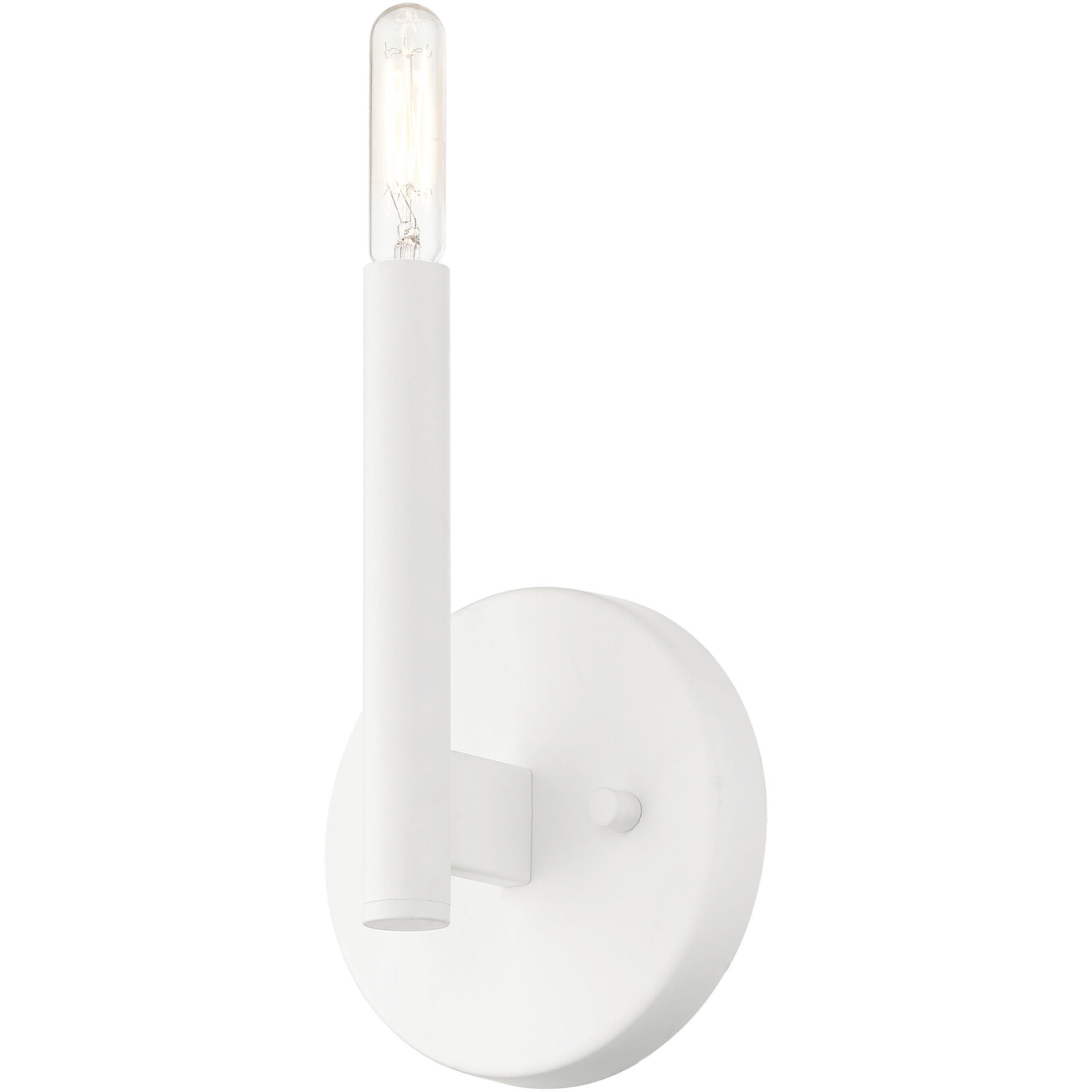 Copenhagen 1 Light 5.13 inch White ADA Wall Sconce Wall Light, Single