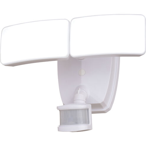 Zeta LED 8 inch White Outdoor Security