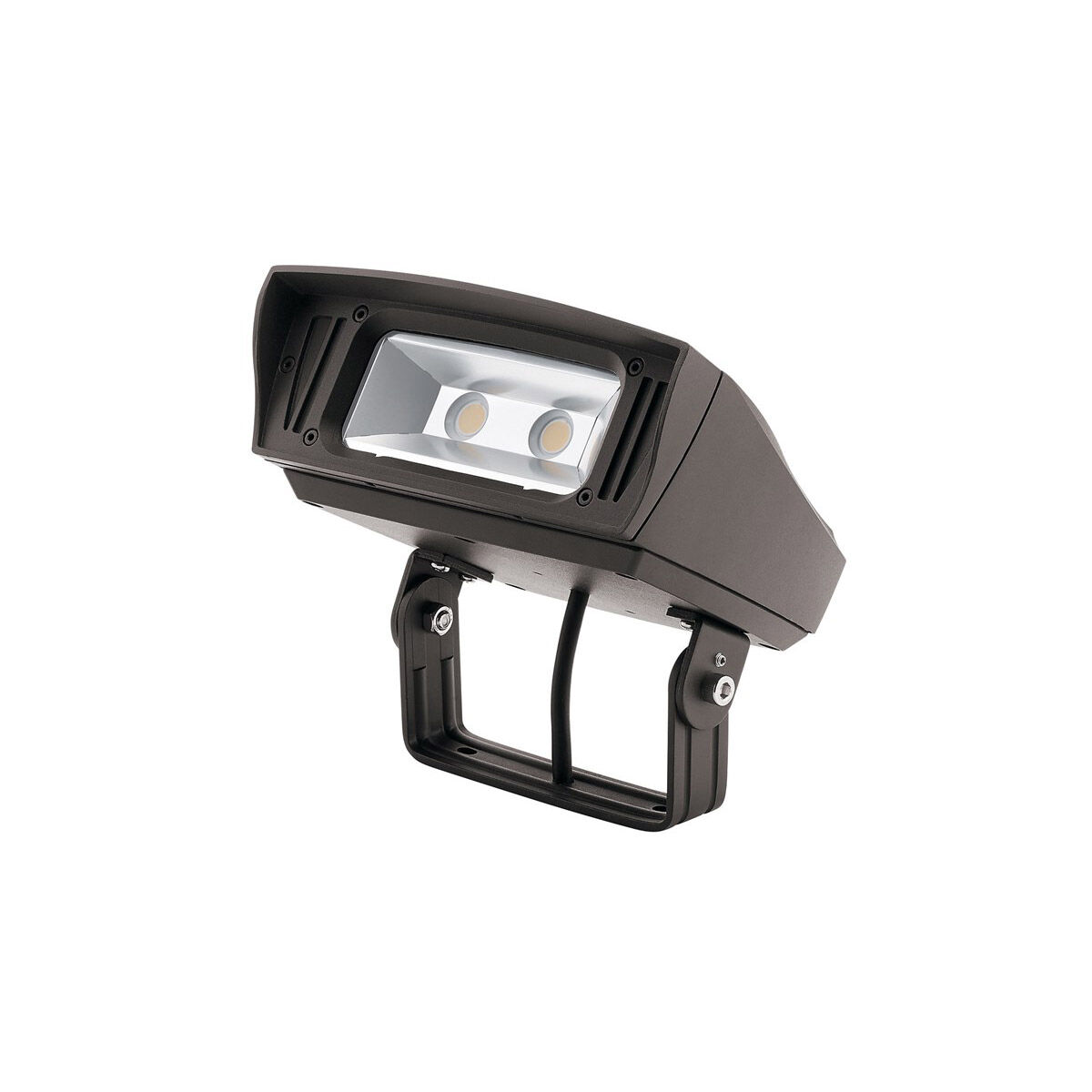 Landscape LED 120 52.00 watt Textured Architectural Bronze Landscape 120V-277V LED Flood in 3000K, Knuckle Mount