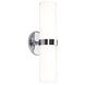 Milano Wall Sconce Wall Light in Chrome