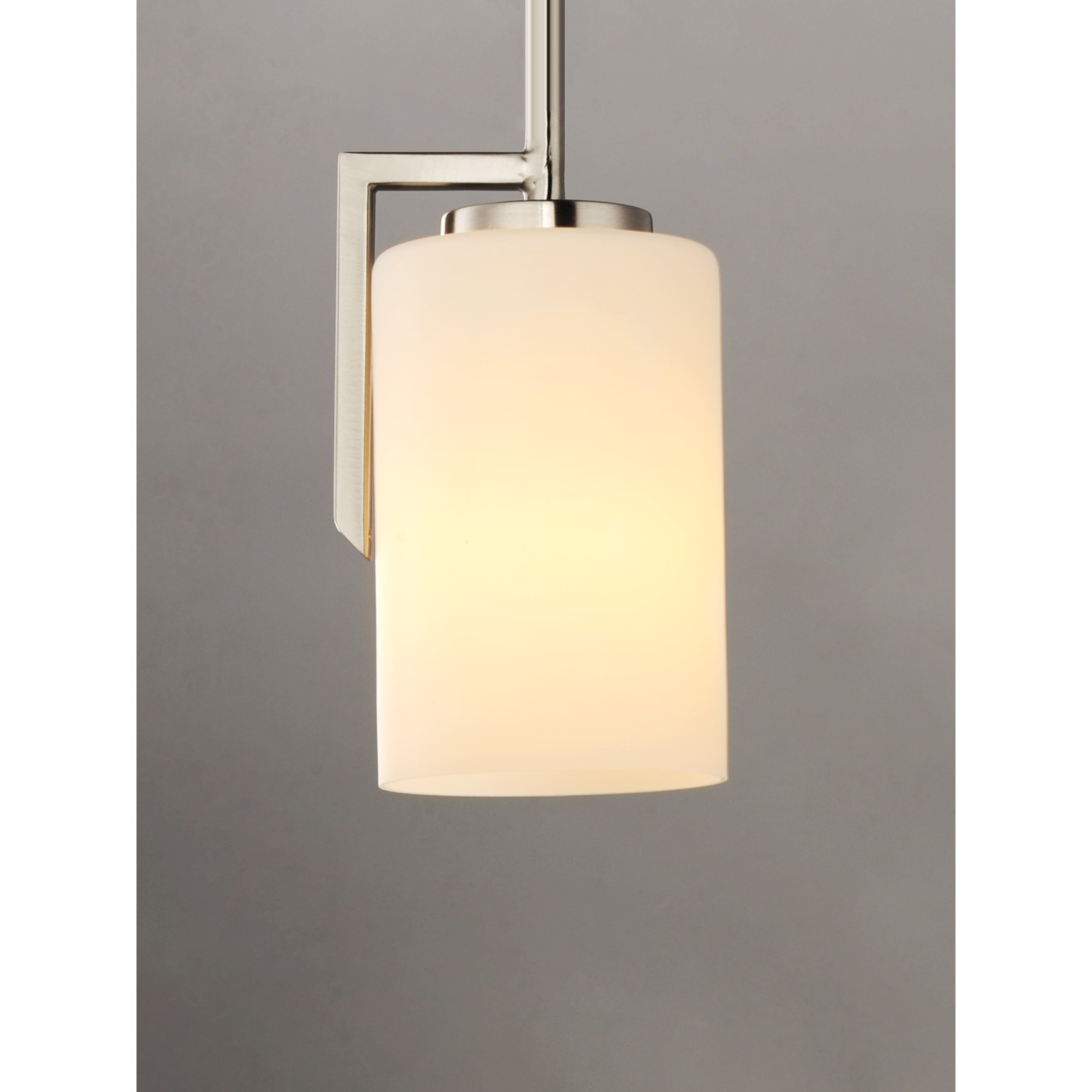 Dart 1 Light 4 inch Satin Nickel Mini Pendant Ceiling Light