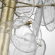 AERIN Loire 12 Light 29.25 inch Gild Cascading Chandelier Ceiling Light