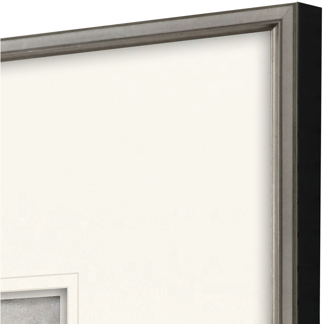 Animals White and Blue Framed Art