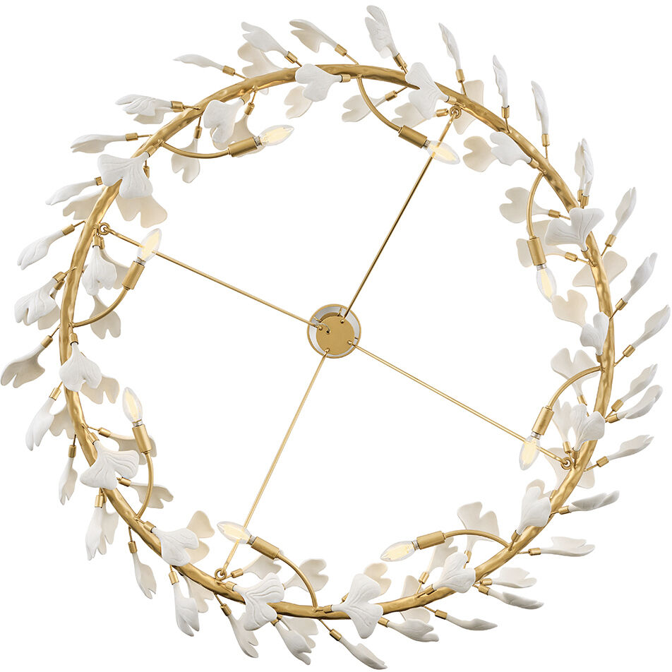 Audra 8 Light 48 inch Deluxe Gold Chandelier Ceiling Light