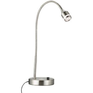 Prospect 11 inch 3.00 watt Steel Desk Lamp Portable Light in Brushed Steel
