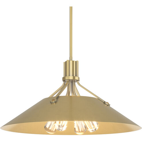 Henry 4 Light 23.1 inch Modern Brass and Modern Brass Pendant Ceiling Light