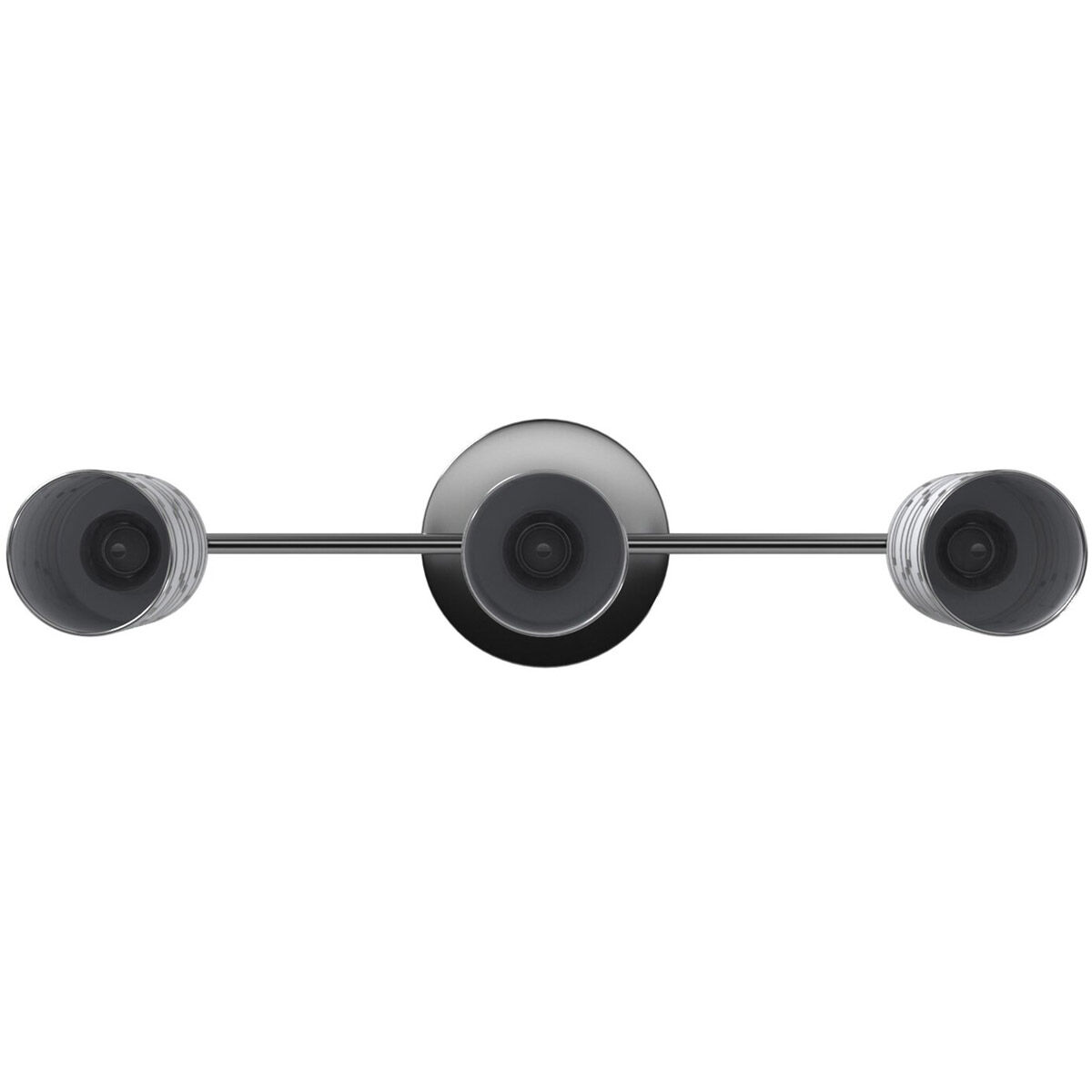 Bayman 3 Light 28.15 inch Chrome Island Trestle Light Ceiling Light