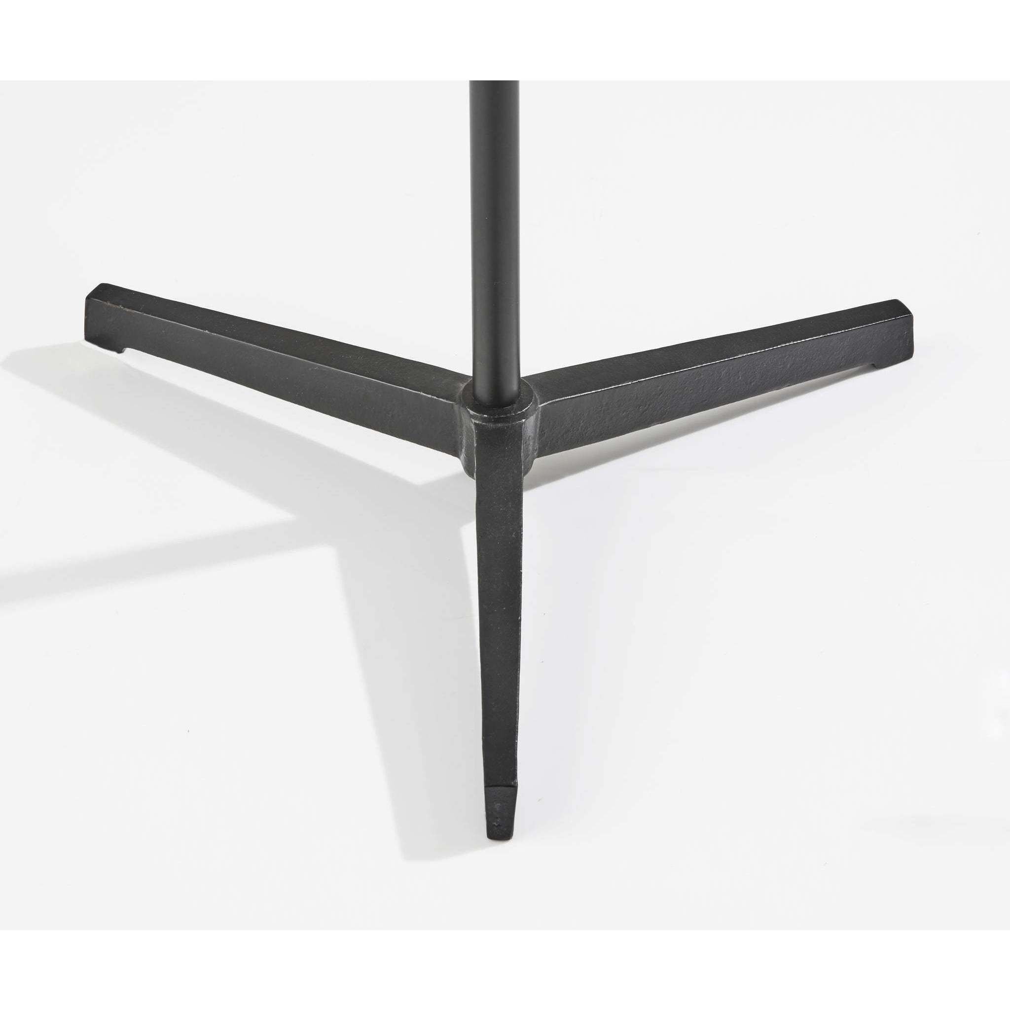 Melvin 63 inch 3.00 watt Black and Antique Brass Floor Lamp Portable Light