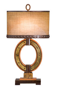 Kalco Aspen 2 Light Table Lamp in Royal Mahogany 895RM
