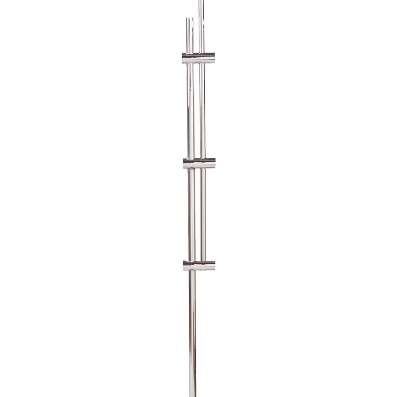Arc 84 inch 100.00 watt Polished Nickel Floor Lamp Portable Light
