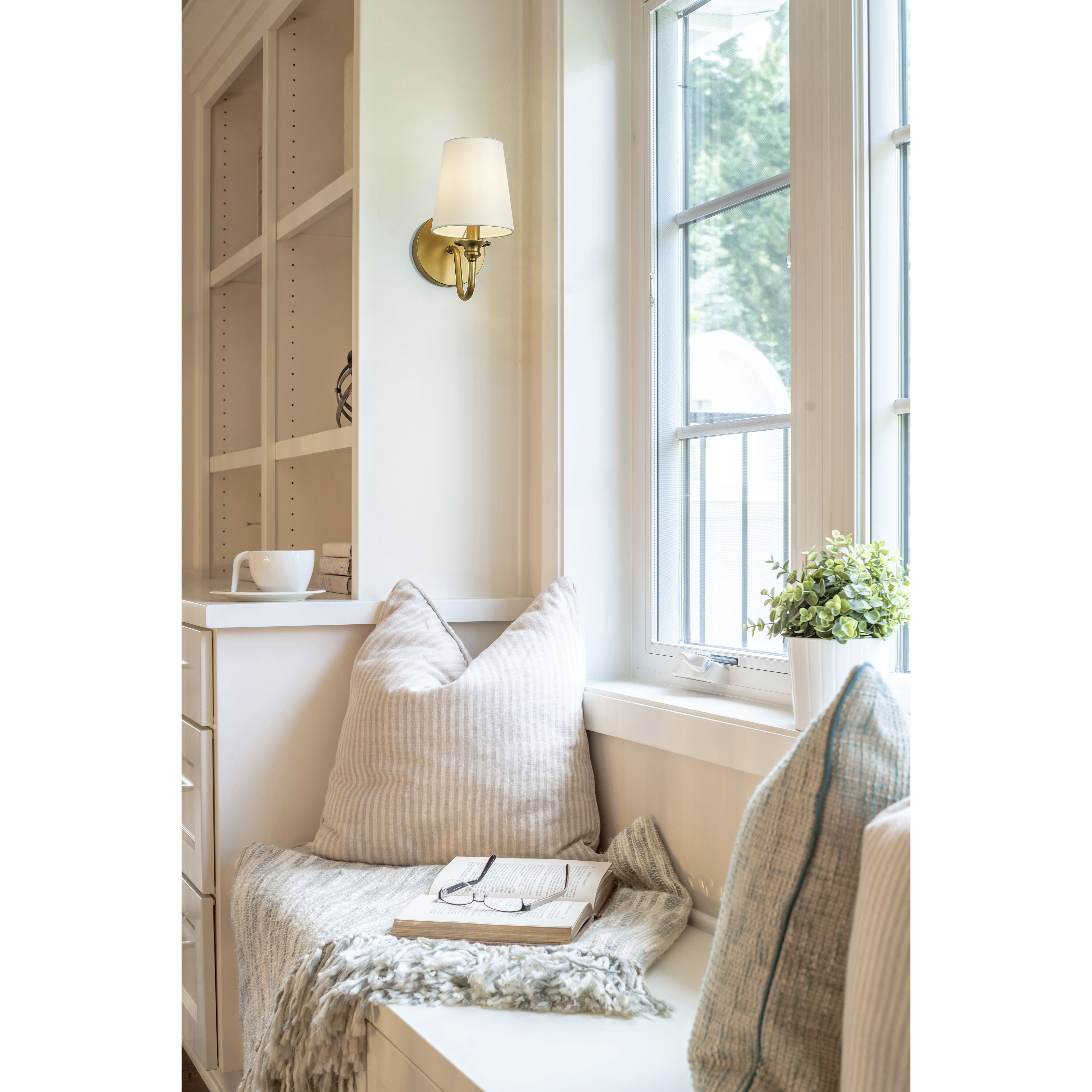 Gianna 1 Light 5.5 inch Modern Gold Wall Sconce Wall Light