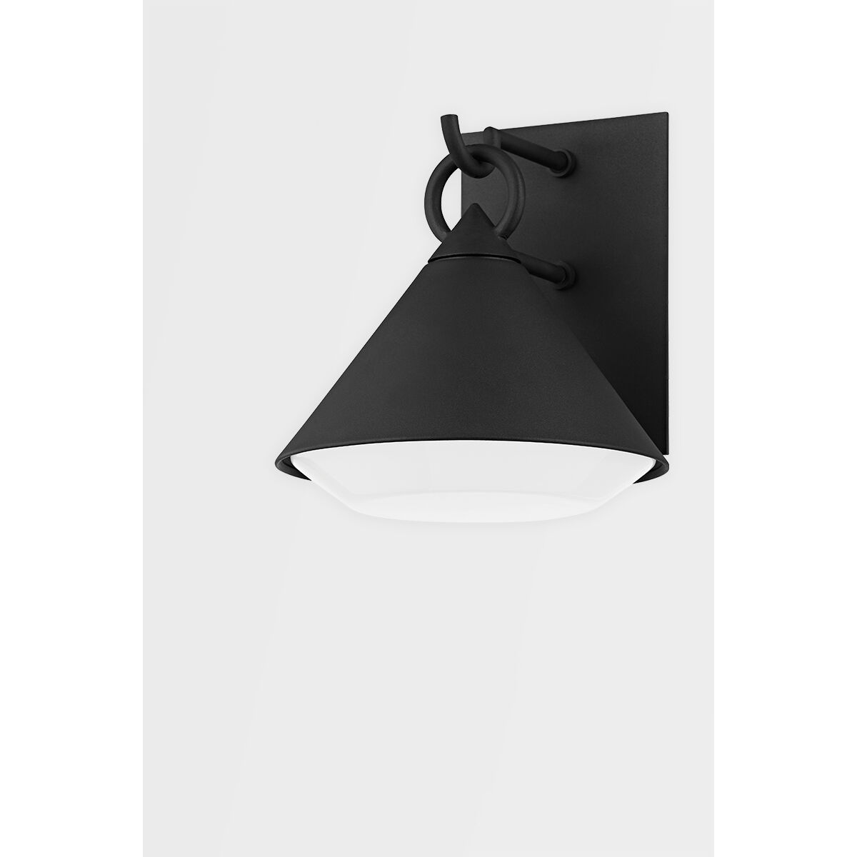 Catalina 1 Light 10 inch Textured Black Outdoor Wall Sconce