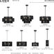 Acordia 3 Light 18 inch Black Pendant Chandelier Ceiling Light