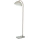 Otto 55.25 inch 60.00 watt Polished Nickel Floor Lamp Portable Light