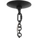 Florko 6 Light 31 inch Blackened Iron Chandelier Ceiling Light