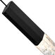 Greta LED 36 inch Black Chandelier Ceiling Light