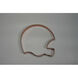 Helmet Copper Cookie Cutter