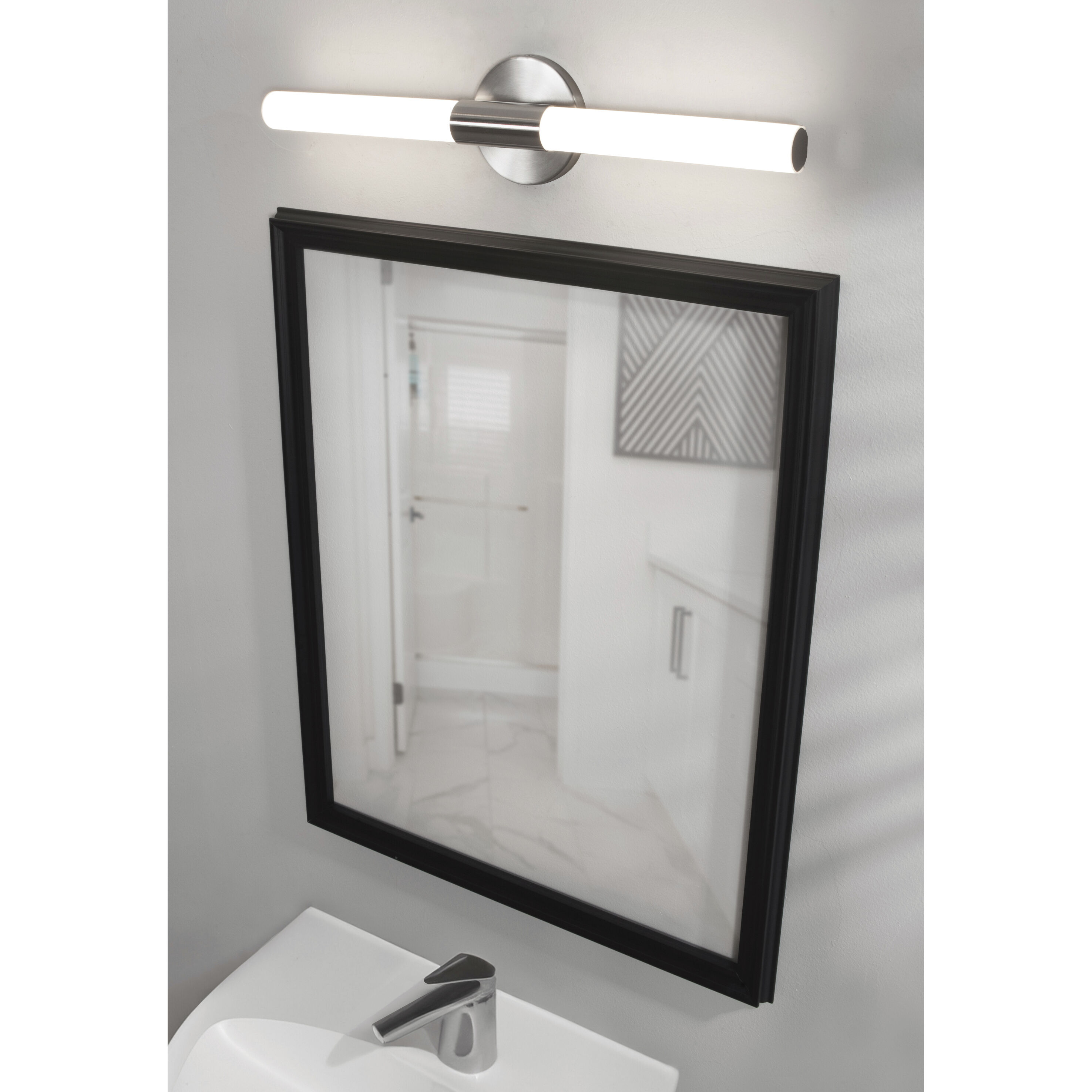 Dion LED 36 inch Satin Nickel Vanity Light Wall Light
