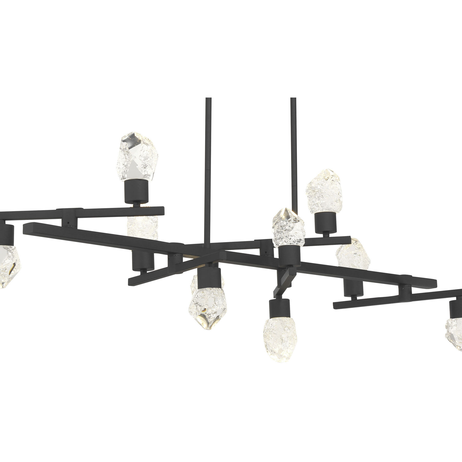 Kosmyc LED 49.5 inch Sand Black Island Light Ceiling Light