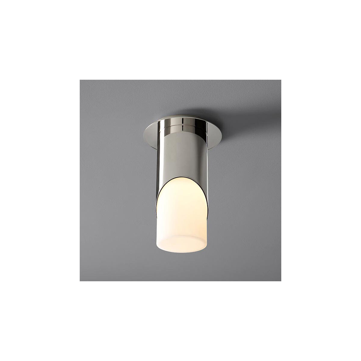 Ellipse LED 6 inch Polished Chrome Flush Mount Ceiling Light