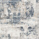 Allegro 84 X 63 inch Light Grey Rug, Rectangle