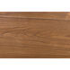 Francis 35 X 35 inch Clear Coat Flat Coffee Table