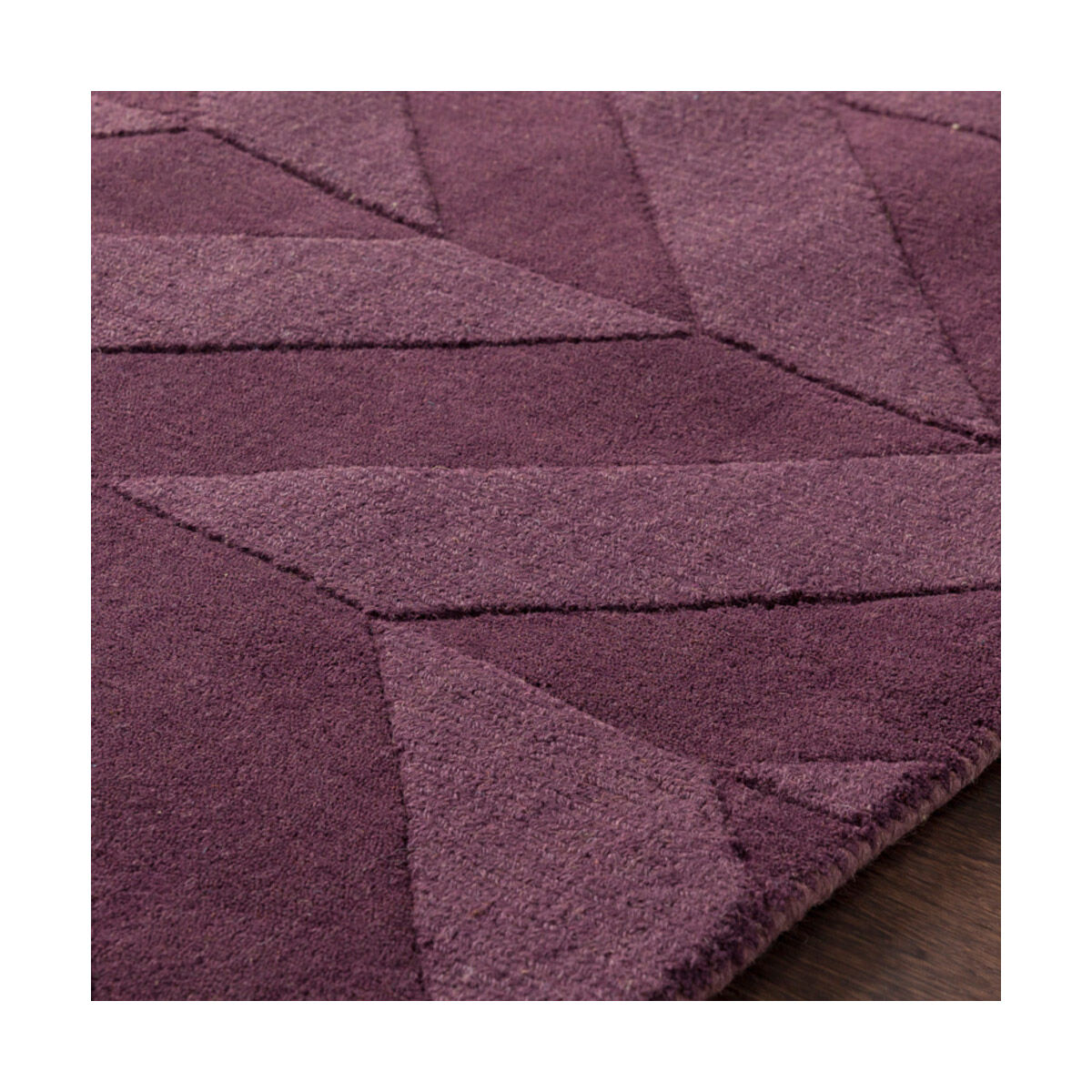 Central Park 168 X 27 inch Dark Purple Indoor Runner, Runner