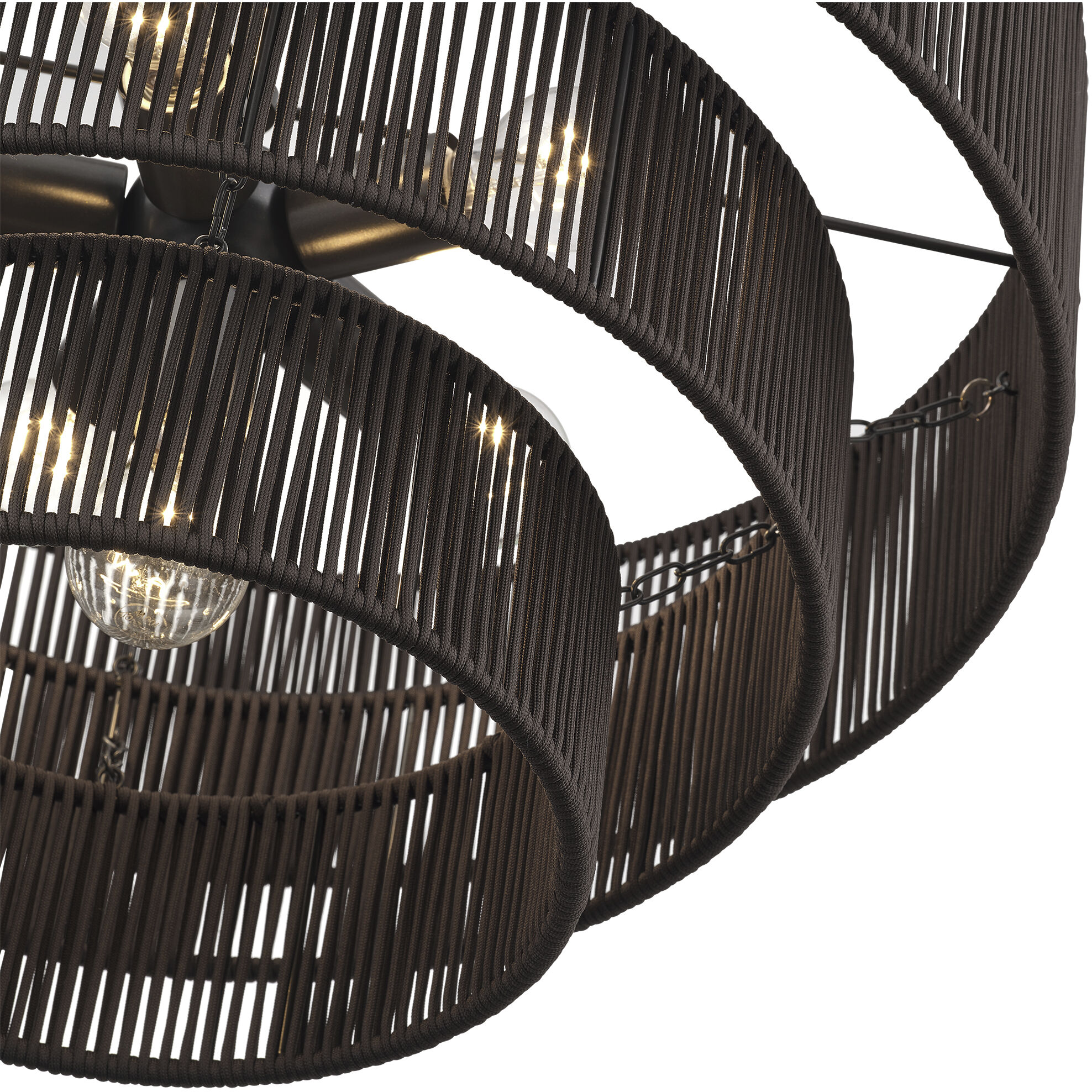 Acordia 6 Light 23 inch English Bronze Pendant Chandelier Ceiling Light