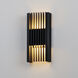 Rampart LED 11.75 inch Black Outdoor Wall Mount
