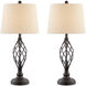 Clayne 28.25 inch 60.00 watt Dark Bronze Table Lamp Portable Light