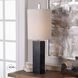 Delaney 32 inch 150 watt Marble Accent Lamp Portable Light, Matthew Williams