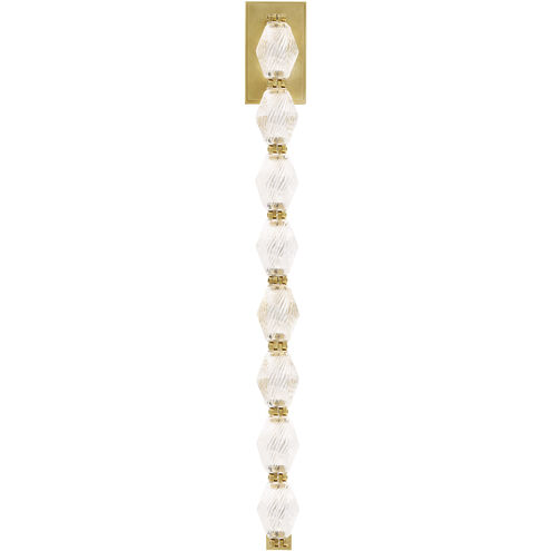 Sean Lavin Collier LED Natural Brass ADA Wall Sconce Wall Light, Integrated LED