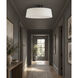 Paramount LED 21.25 inch Black Flush Mount Ceiling Light
